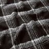 Tissu pour manteau Tissu bouclette à carreaux – noir/blanc,  thumbnail number 5