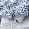 Tissu double gaze de coton Motif traditionnel – blanc/indigo,  thumbnail number 3