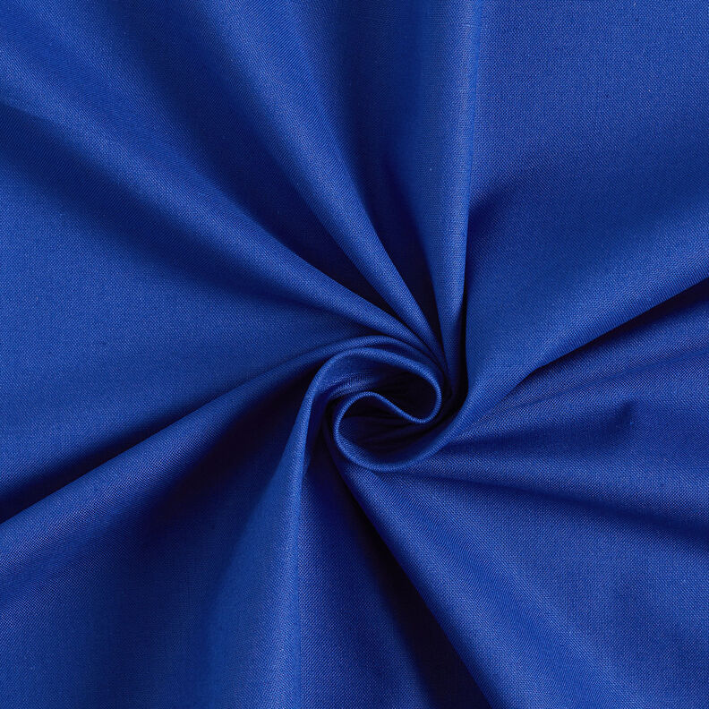 Tissu en coton Cretonne Uni – bleu roi, image number 1