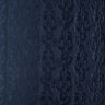 Jacquard d’habillement Brocart Fleurs – bleu marine,  thumbnail number 1
