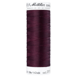 Fil à coudre Seraflex pour coutures élastiques (0111) | 130 m | Mettler – rouge bordeaux, 
