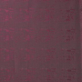 Tissu de doublure Jacquard Motif de grille – rouge bordeaux, 