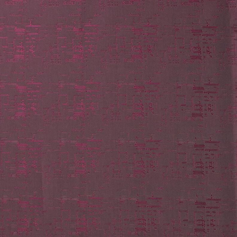 Tissu de doublure Jacquard Motif de grille – rouge bordeaux,  image number 1