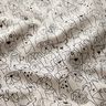 Tissu de décoration Semi-panama Chiens de dessin animé – noir/nature,  thumbnail number 2