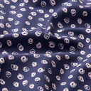 Jersey de coton Petits cercles – indigo, 
