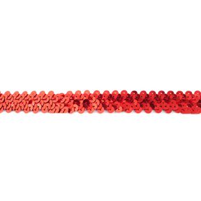 Galon pailleté élastique [20 mm] – rouge, 