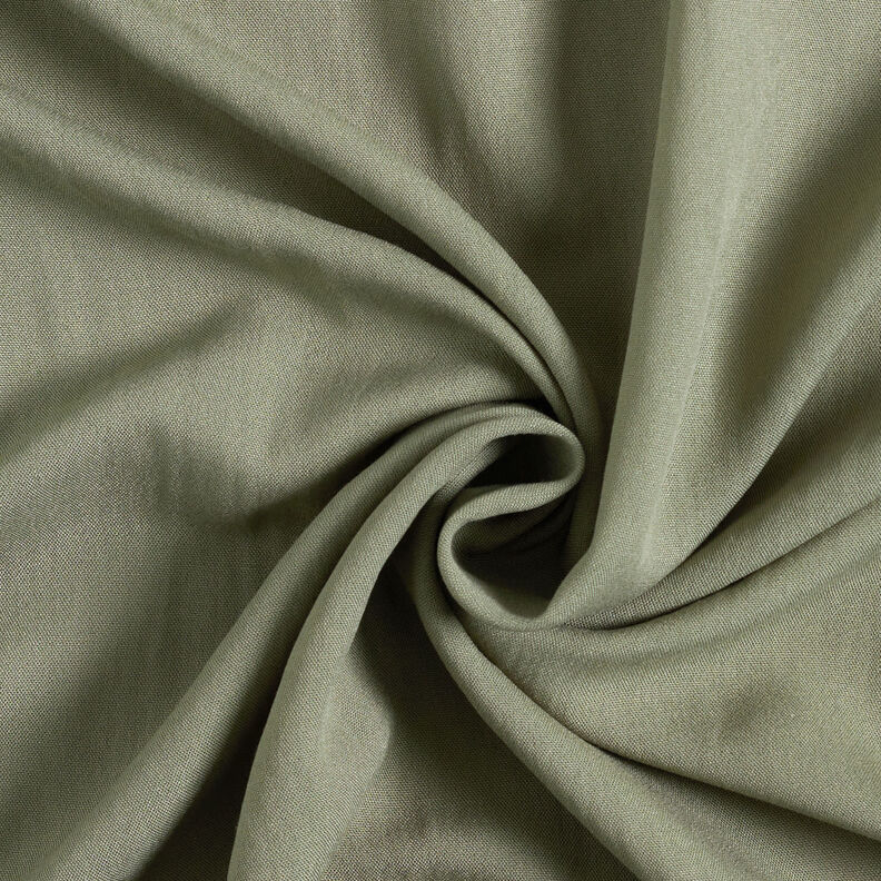 Tissu en viscose Uni – kaki,  image number 1