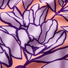Lenzing Ecovero Inked Bouquet | Nerida Hansen – orange pêche/lavande,  thumbnail number 2