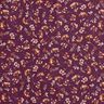Tissu en coton Cretonne Fleurs délicates – raisin,  thumbnail number 1