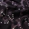 Velours à côtes fines avec fleurs en broderie et paillettes – noir,  thumbnail number 2