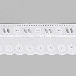 Broderie anglaise – blanc, 