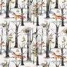 Popeline coton Renard dans la forêt Impression numérique – blanc,  thumbnail number 1
