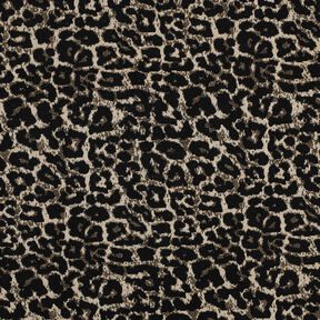Jacquard Motif léopard – nature/noir, 
