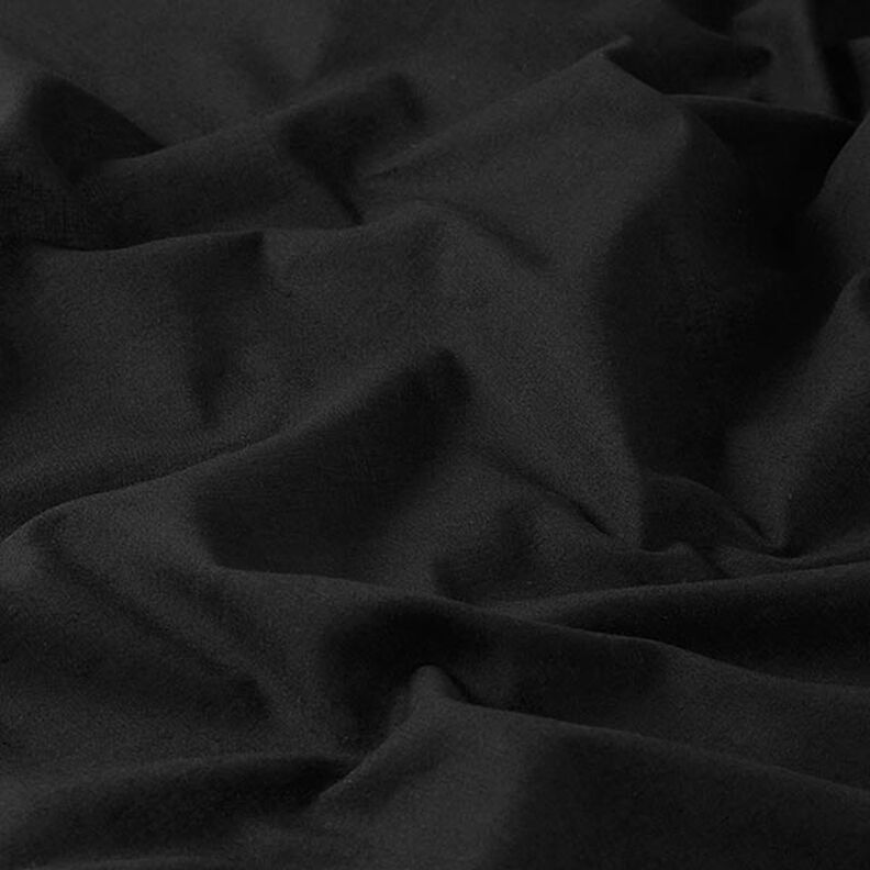 Batiste de coton Uni – noir,  image number 2