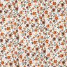 GOTS Jersey coton Fleurs d'automne Impression numérique – blanc/rosé,  thumbnail number 1