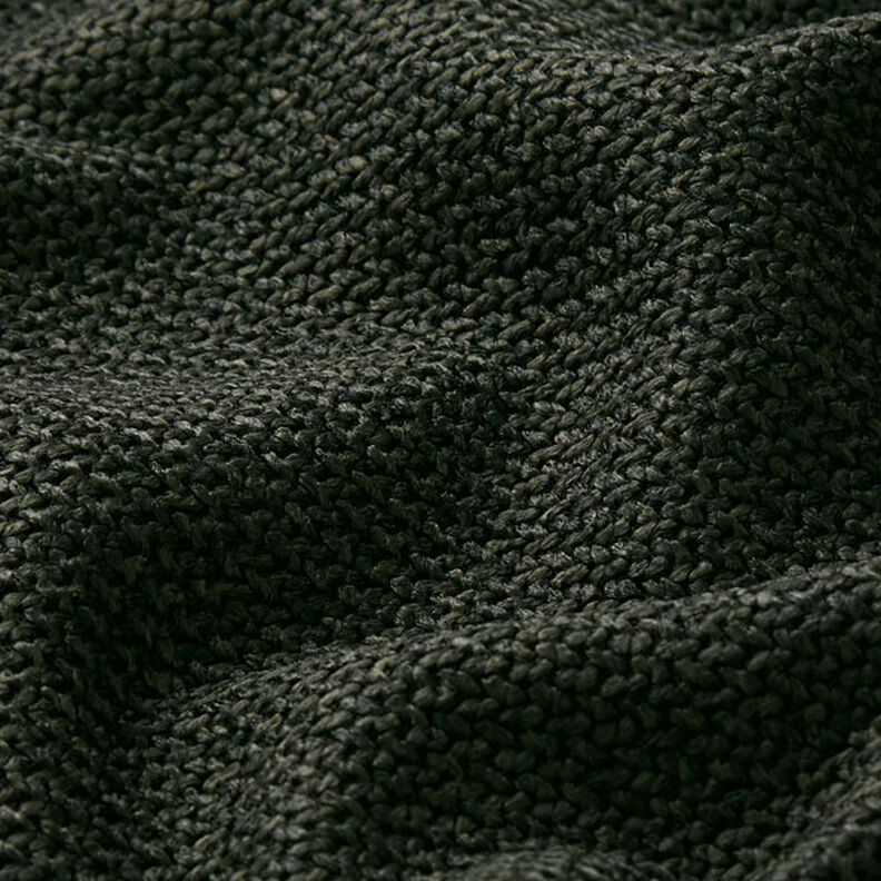 Tissu d’ameublement Sergé croisé épais Bjorn – vert foncé, image number 2