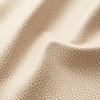 Tissu de revêtement Aspect cuir – sable, 