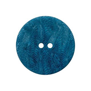 Bouton corozo 2 trous [ 15 mm ] – bleu turquoise, 