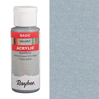Peinture de bricolage acrylique [ 59 ml ] – argent, 