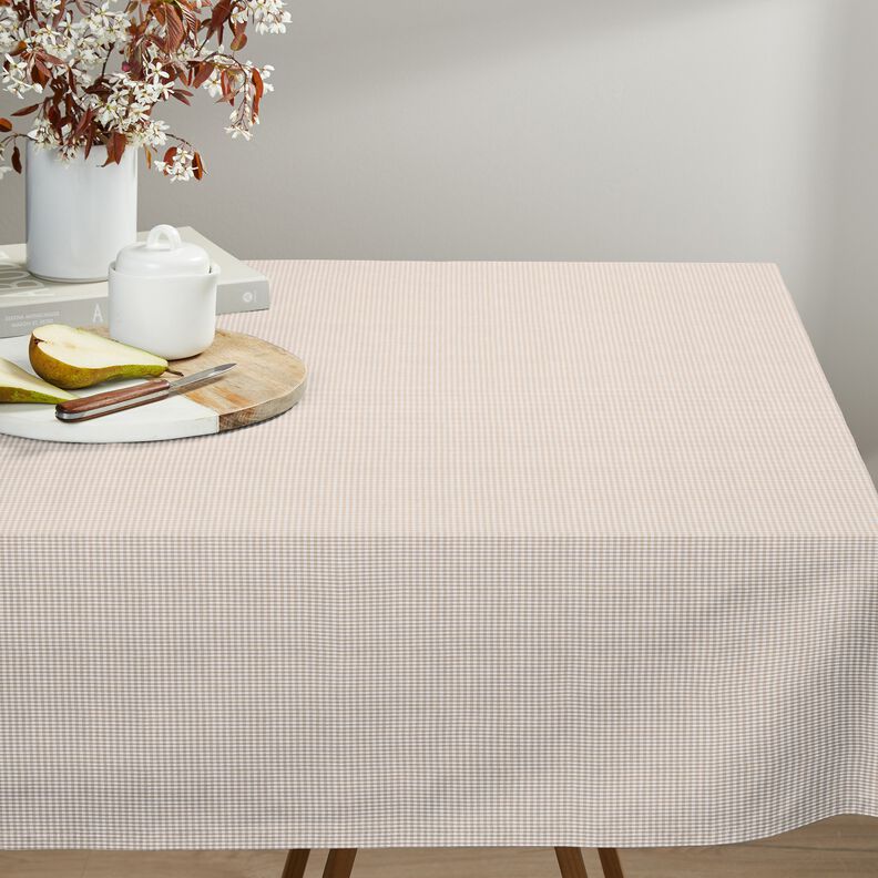 Tissu en coton Vichy à carreaux 0,2 cm – anémone/blanc,  image number 7