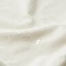 Velours à côtes fines avec fleurs en broderie et paillettes – écru,  thumbnail number 2