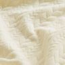 Jersey jacquard Cloqué Torsades – blanc,  thumbnail number 2