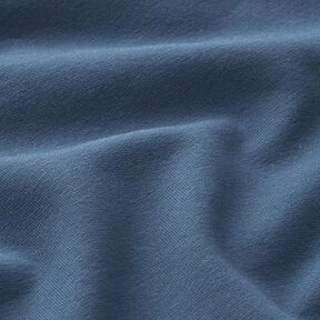 Molleton coton léger uni – bleu jean, 