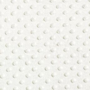 Polaire douillet points en relief – écru, 