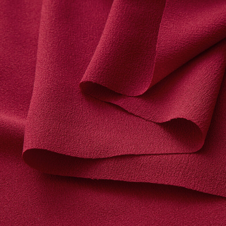 Crêpe Georgette – rouge foncé,  image number 4