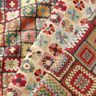Tissu de décoration Gobelin Aspect crocheté – noir/rouge,  thumbnail number 5