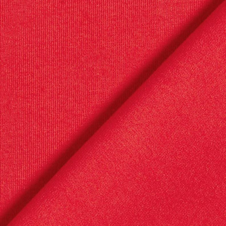 Jersey coton Medium Uni &ndash; rouge,  image number 3