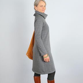 FRAU POLLY - Robe molletonnée douillette à col roulé, Studio Schnittreif | XS - XXL, 