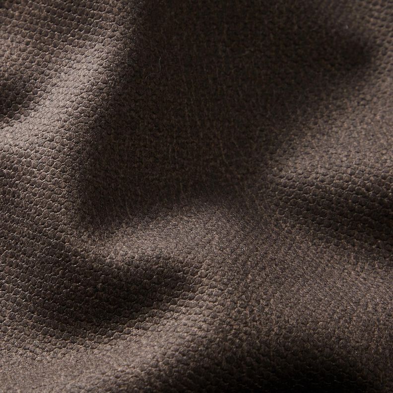 Tissu de revêtement Aspect velours – marron noir, image number 2