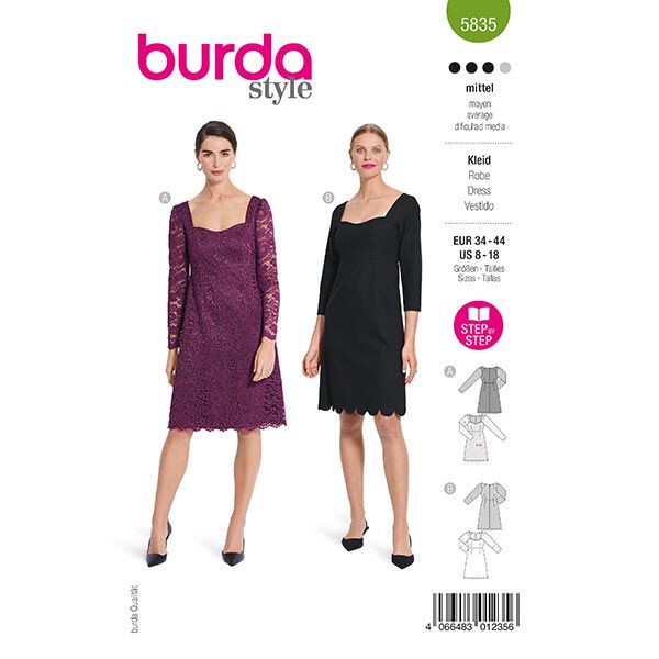 Robe | Burda 5835 | 34-44,  image number 1