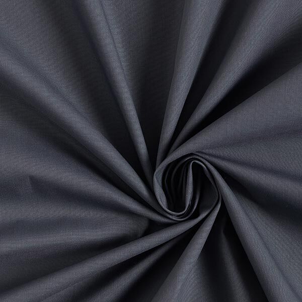 Tissu en polyester et coton mélangés, facile d’entretien – gris foncé,  image number 1