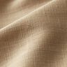 Tissu de lin en ramie mélangée medium – amande,  thumbnail number 2