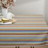 Tissu pour nappe Rayures fines – blanc/bleu,  thumbnail number 7