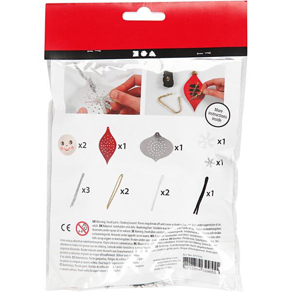 Mini-kit créatif figurines découpées [ 2 Pièces ],  image number 3