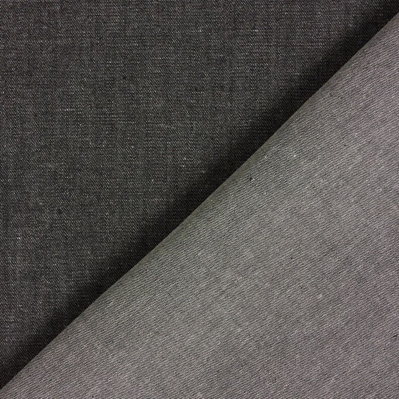 Denim de coton léger – noir,  image number 3