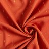 Tissu en viscose gouttes scintillantes – terre cuite,  thumbnail number 4