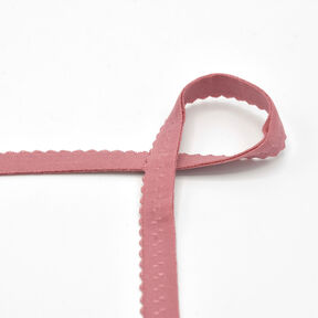 Biais élastique dentelle [20 mm] – vieux rose, 