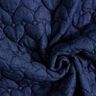 Jeans Tissu matelassé Cœurs – bleu nuit,  thumbnail number 3