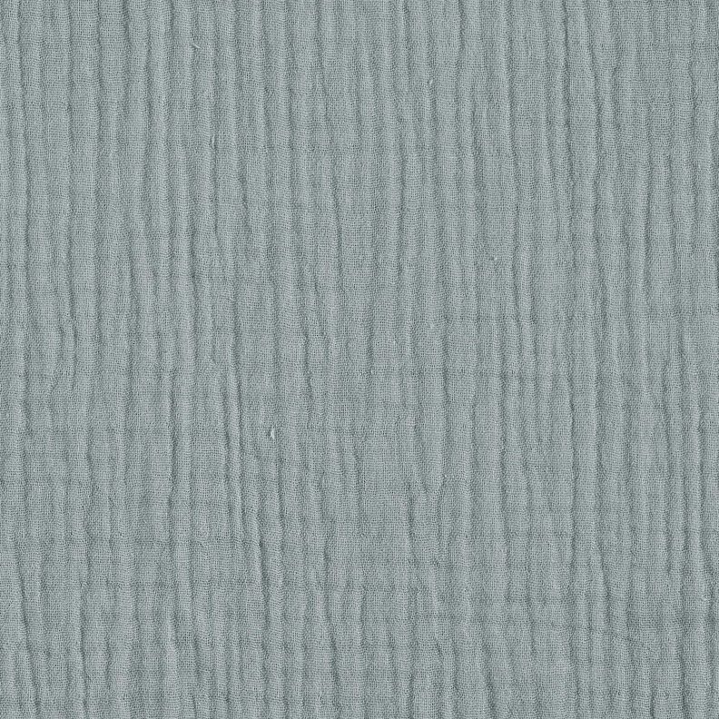 Tissu triple gaze de coton Uni – gris éléphant,  image number 3