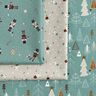 Tissu en coton Popeline Sapins minimalistes – roseau,  thumbnail number 5