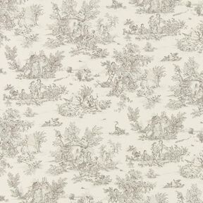 Tissu en coton Mini Pastorale 280 cm – gris, 