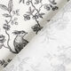 Tissu en coton Cretonne Oiseaux – gris schiste/écru,  thumbnail number 4