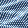 Popeline coton Rayures – bleu jean/blanc,  thumbnail number 2