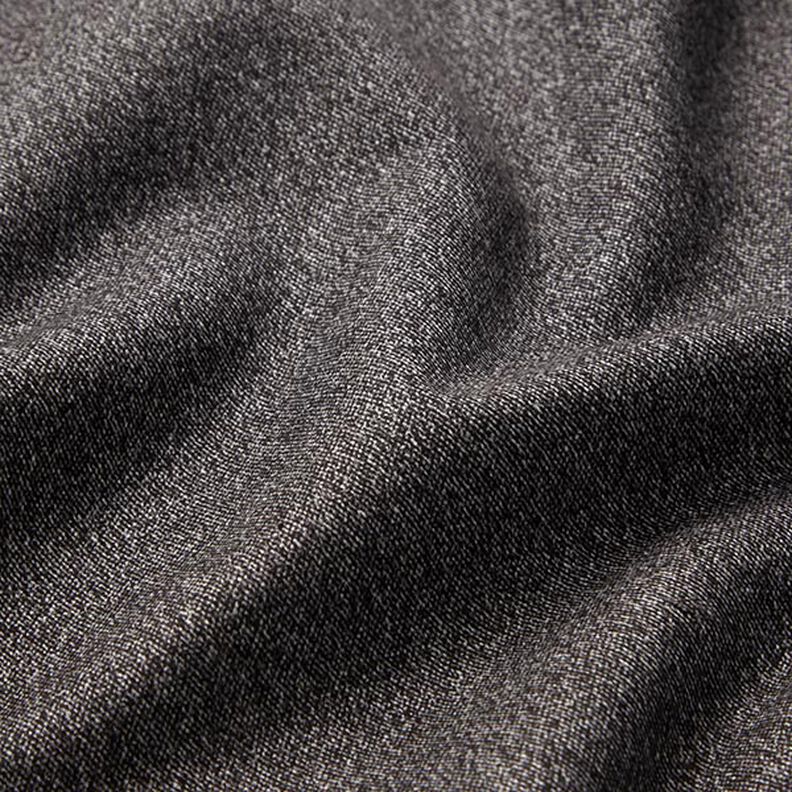 Tissu de capitonnage mélangé doux – gris foncé,  image number 3