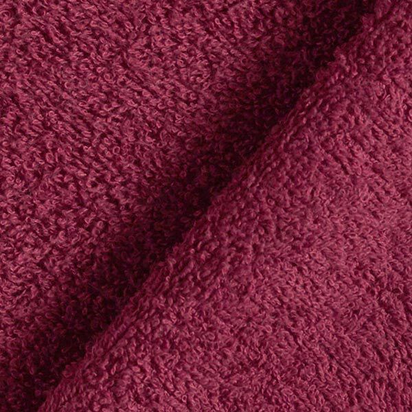 Tissu éponge – rouge bordeaux,  image number 5
