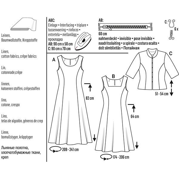 Robe / Veste, Burda 6687,  image number 6